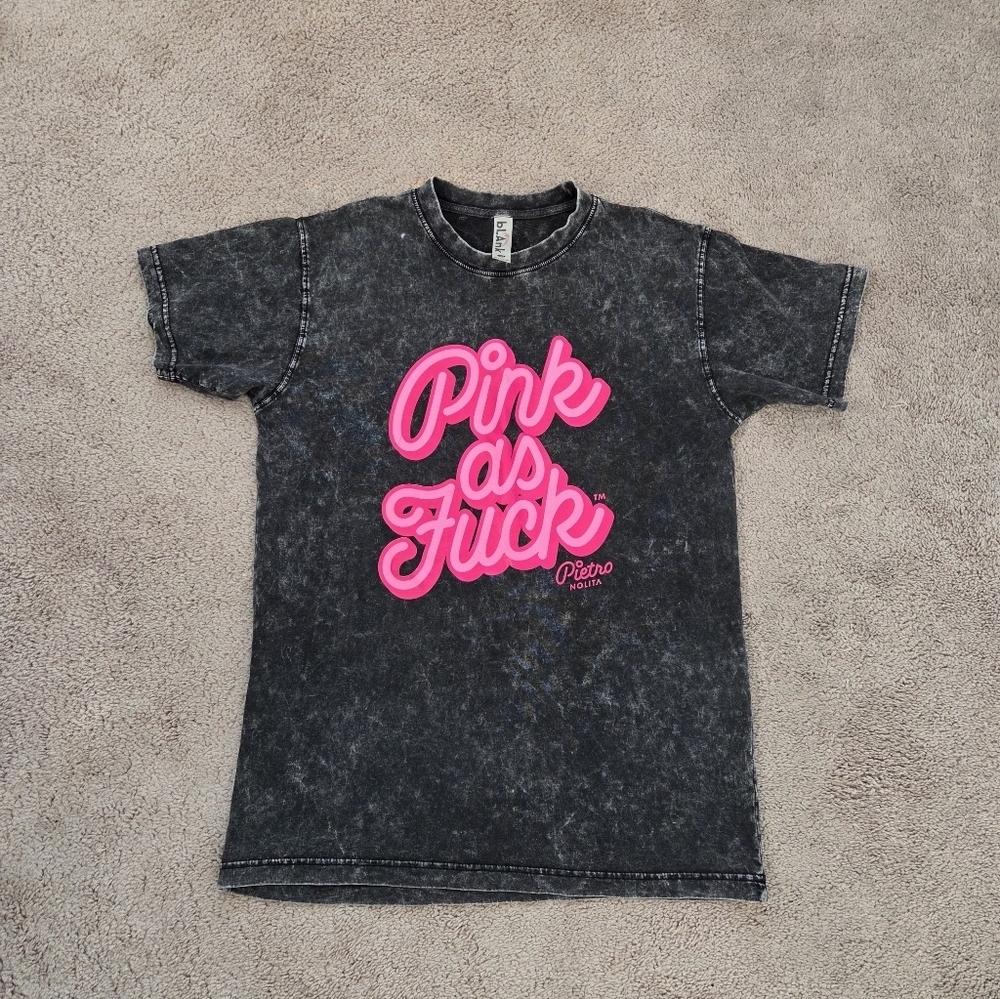Blank Pink As F*ck Tshirt Size Small
